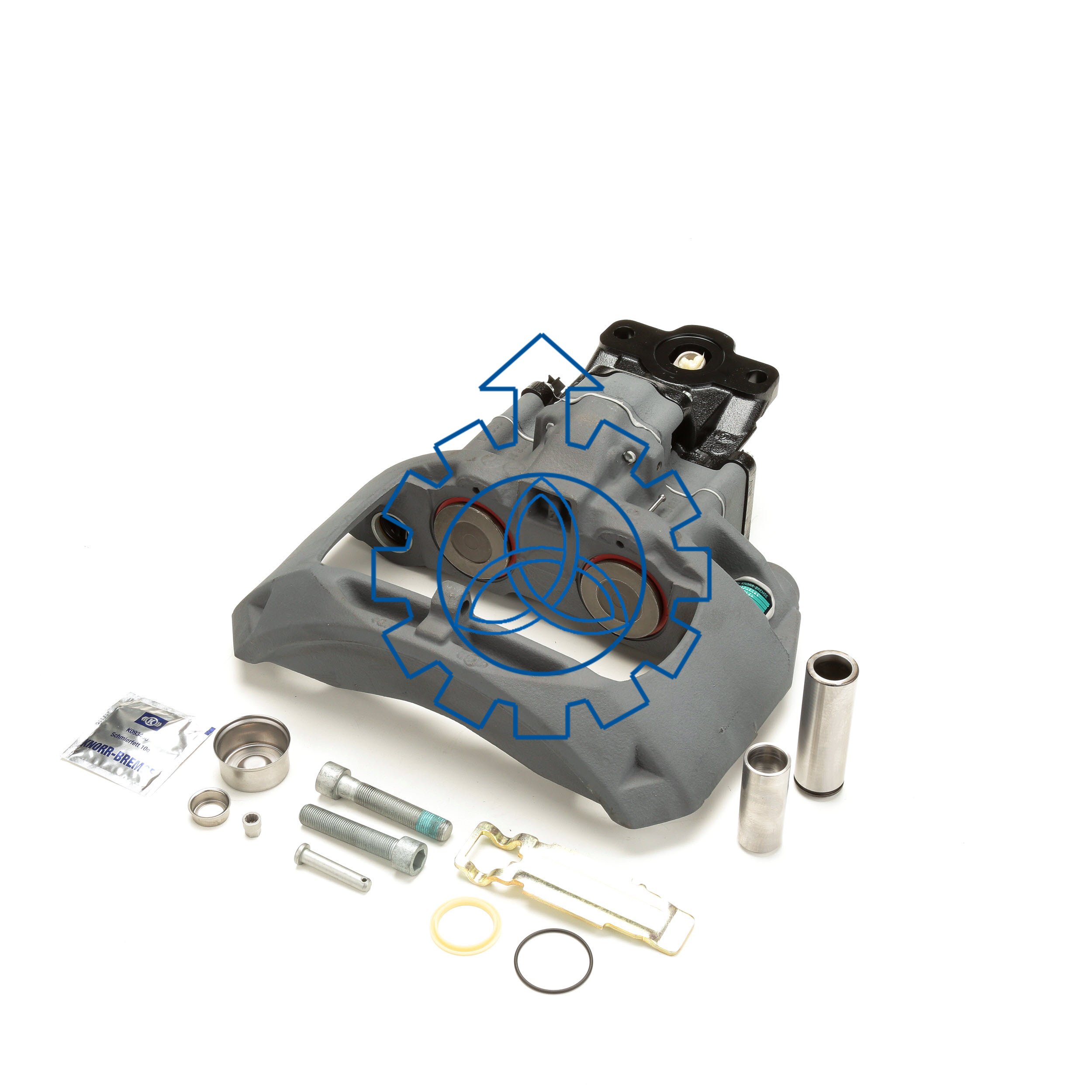 K002964 0024205283 0054201183 0104218998 European Truck Auto Spare Parts Disc Adelin Brake Caliper for Mercedes-Benz